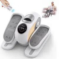 Under Desk Elliptical Machine with Remote Control – Mini Electric Leg Exerciser, Compact Seated Pedal Trainer for Home Office & Seniors |New Year Gift