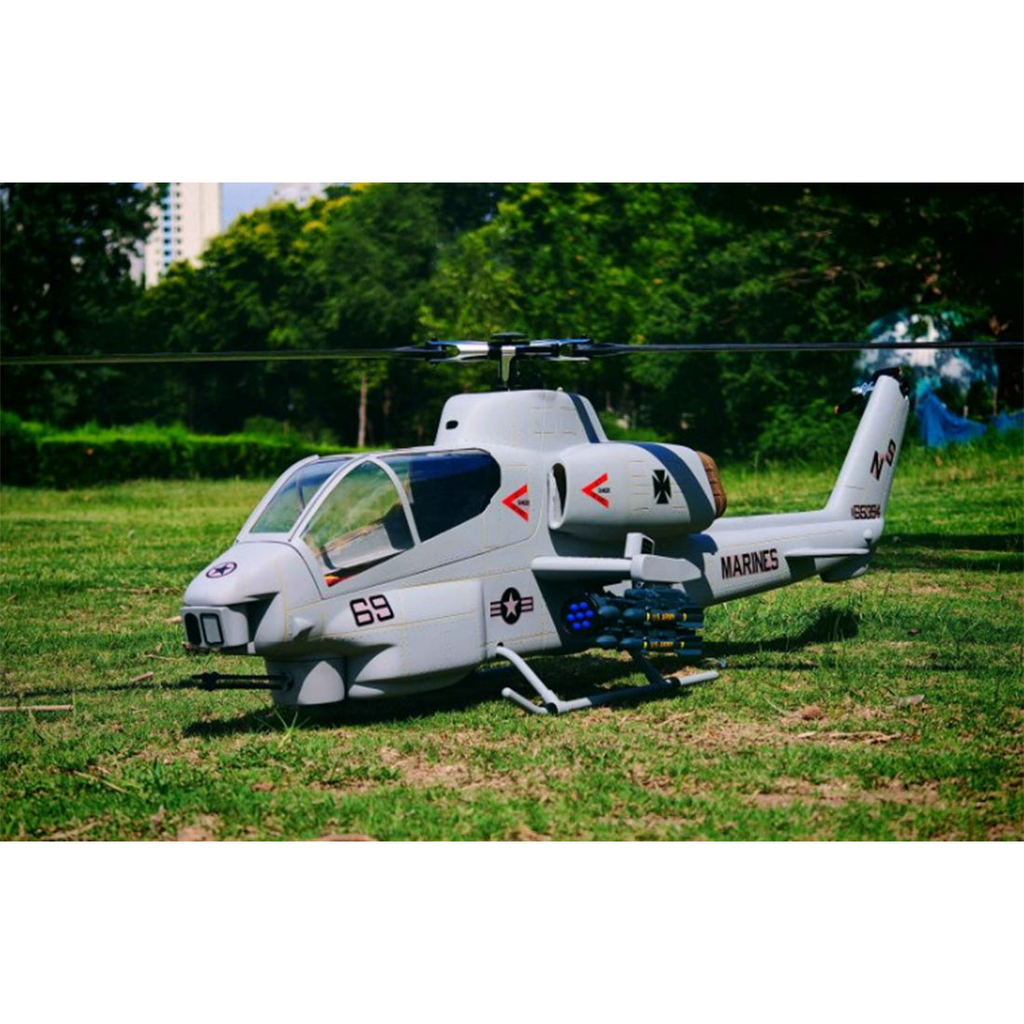 FLISHRC FL500 AH-1 Cobra 500-Class Large Scale GPS RC Helicopter Model with L7 Flight Controller 2.4G 6CH RTF