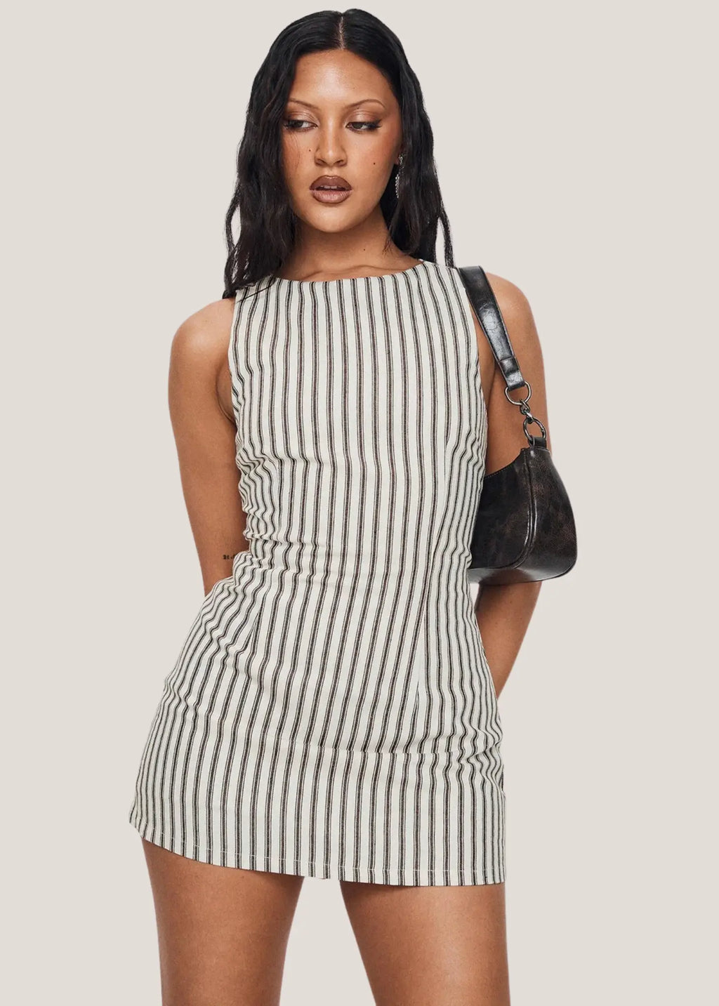 Summer striped jumpsuit