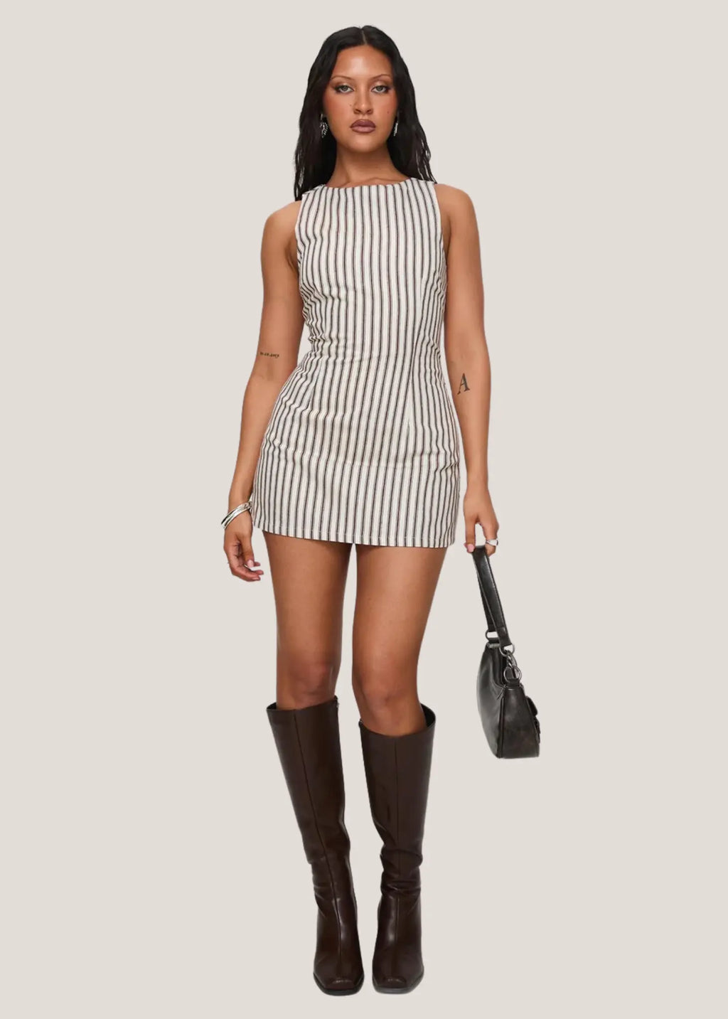 Summer striped jumpsuit