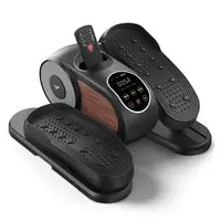 Under Desk Elliptical Machine with Remote Control – Mini Electric Leg Exerciser, Compact Seated Pedal Trainer for Home Office & Seniors |New Year Gift