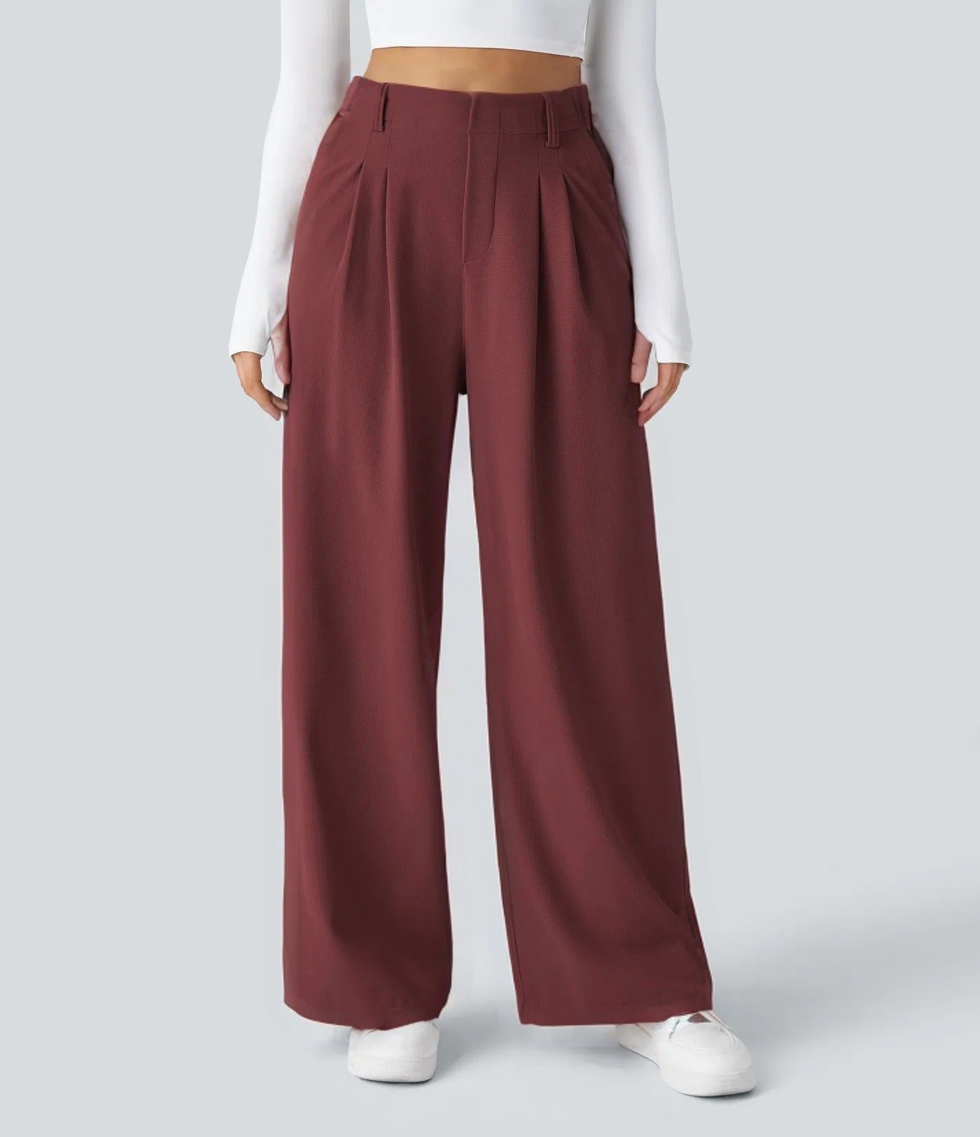 Everyday Stretch Wide-Leg Comfort Pants