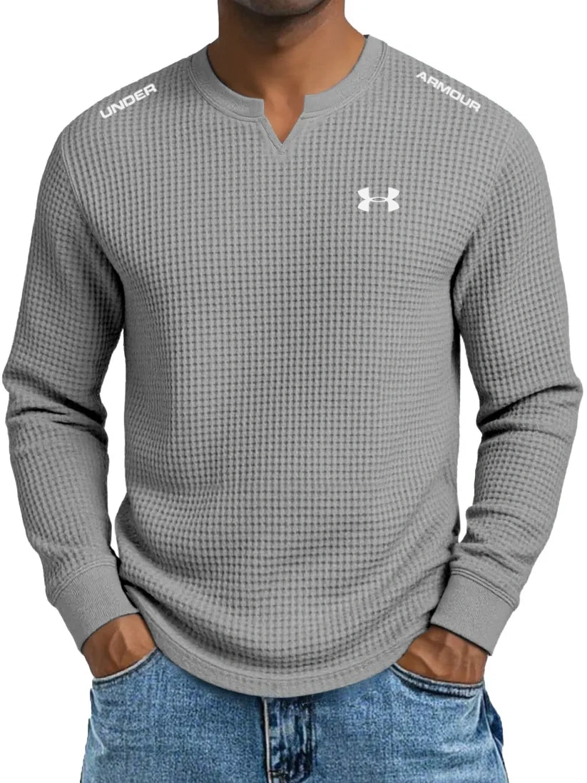 Everyday Waffle V-Neck Comfort Tee