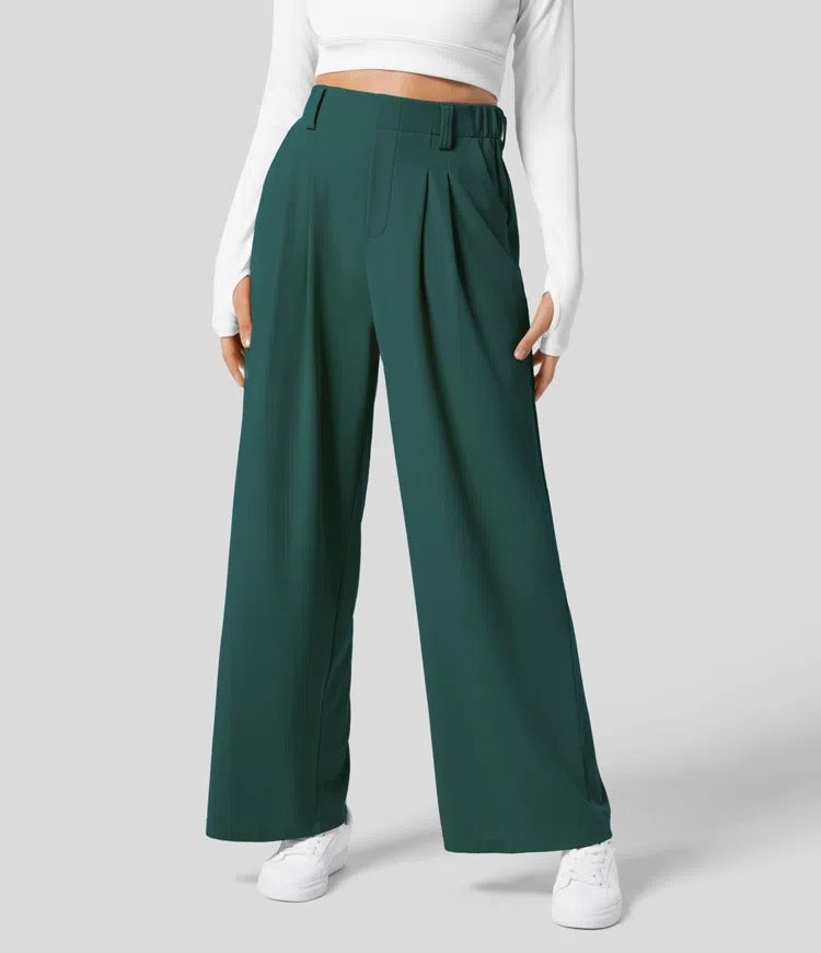 Everyday Stretch Wide-Leg Comfort Pants