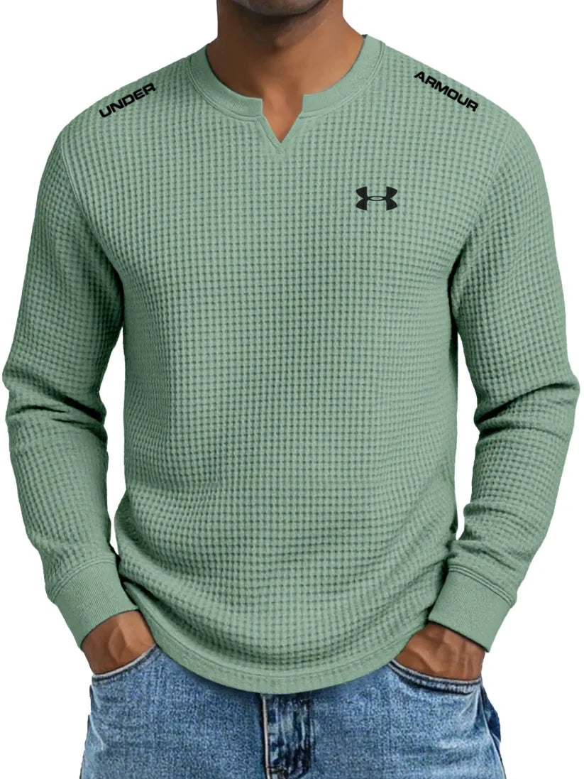 Everyday Waffle V-Neck Comfort Tee