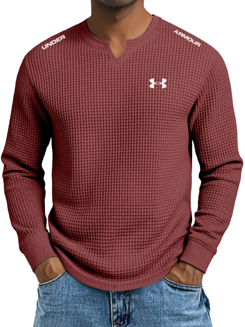 Everyday Waffle V-Neck Comfort Tee